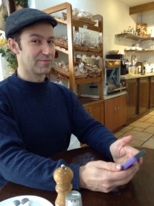 He and Auntie Elizabeth think so - best GERMANY bakery,